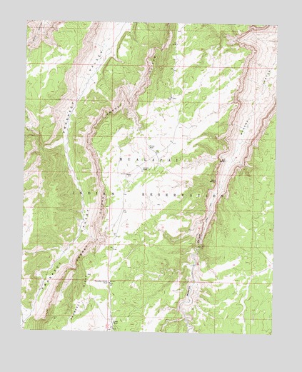 Vulcans Throne SE, AZ USGS Topographic Map