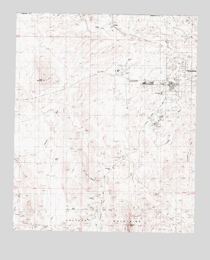 Vulture Peak, AZ USGS Topographic Map