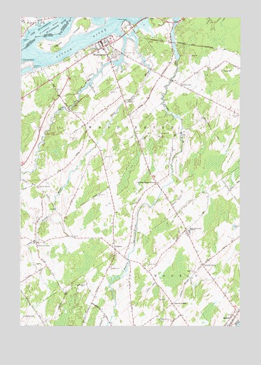 Waddington, NY USGS Topographic Map