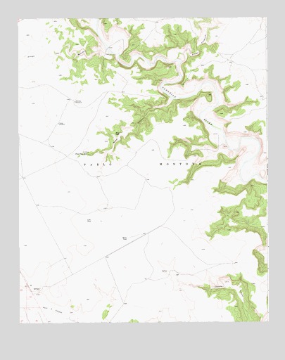 Wade Canyon, NM USGS Topographic Map
