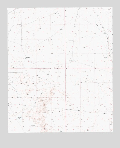 Wade Ranch, NM USGS Topographic Map