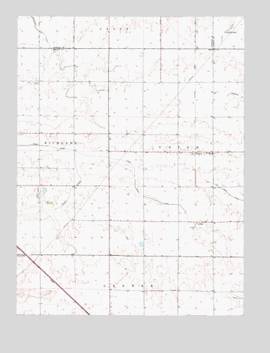 Wadena, IN USGS Topographic Map