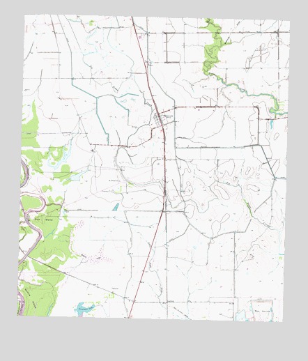Wadsworth, TX USGS Topographic Map