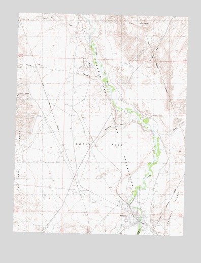 Wadsworth, NV USGS Topographic Map