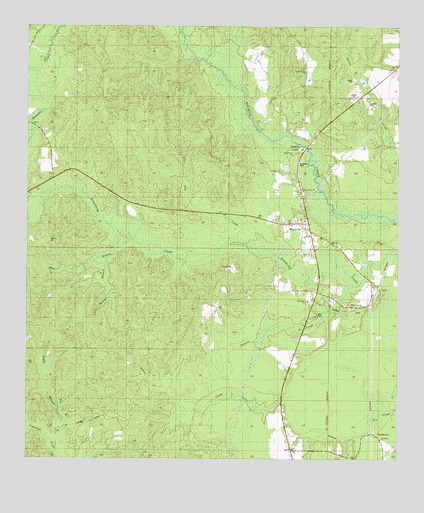 Wagarville, AL USGS Topographic Map