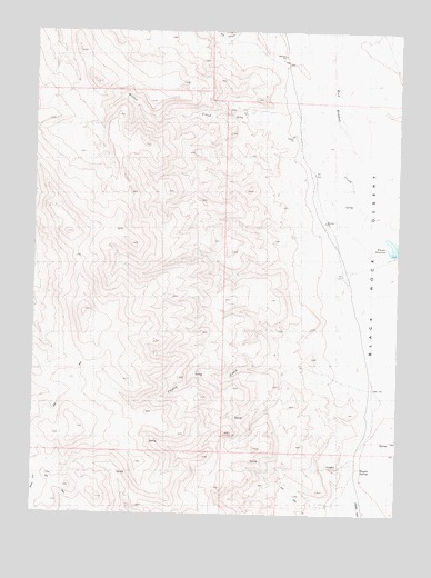 Wagner Springs, NV USGS Topographic Map