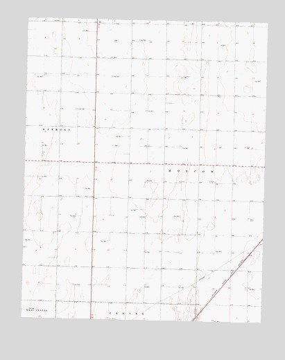 Wagon Bed Spring SE, KS USGS Topographic Map