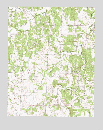 Wagoner, MO USGS Topographic Map