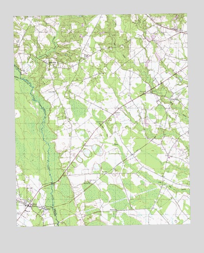 Wagram, NC USGS Topographic Map