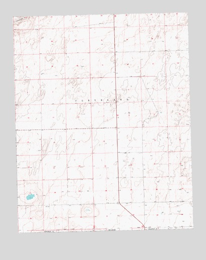 Boise City SE, OK USGS Topographic Map