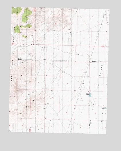 Wah Wah Cove, UT USGS Topographic Map