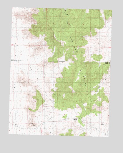 Wah Wah Summit, UT USGS Topographic Map