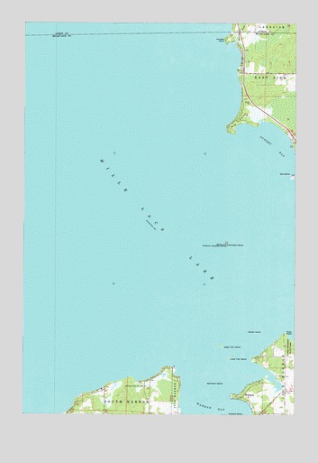 Wahkon North, MN USGS Topographic Map