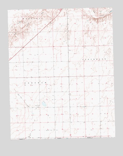 Boise City SW, OK USGS Topographic Map