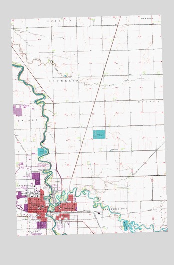 Wahpeton, ND USGS Topographic Map