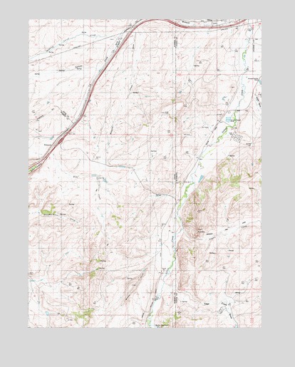 Wahsatch, UT USGS Topographic Map