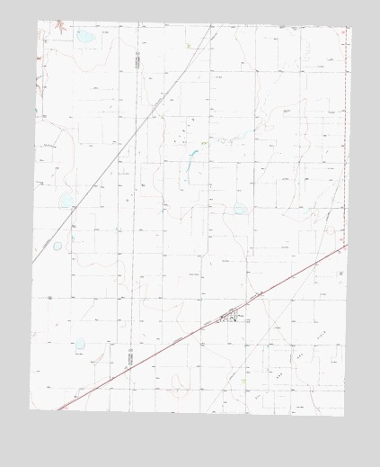 Waka, TX USGS Topographic Map