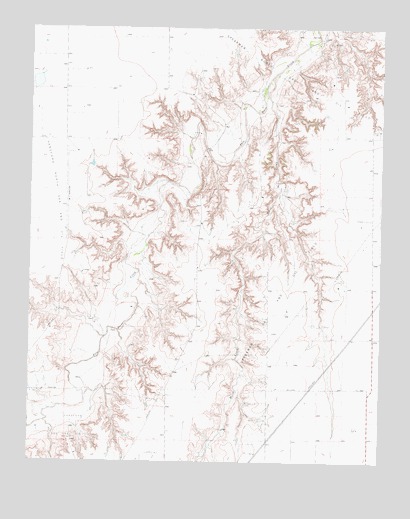 Waka SW, TX USGS Topographic Map