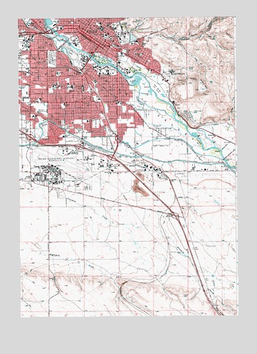 Boise South, ID USGS Topographic Map