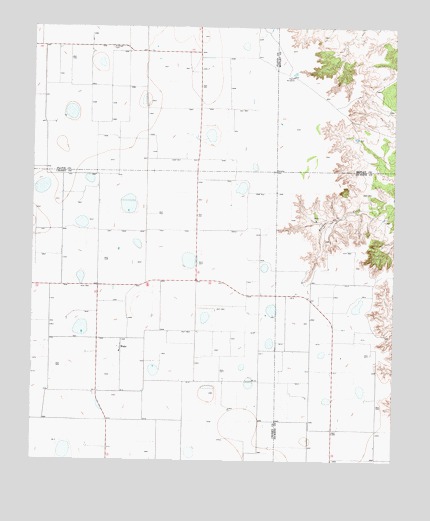 Wake, TX USGS Topographic Map