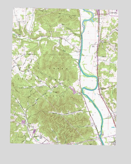 Wakefield, OH USGS Topographic Map