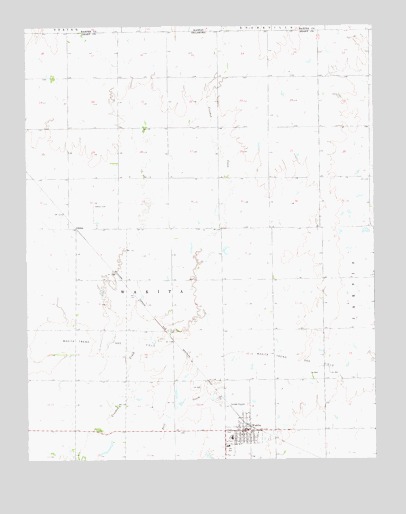 Wakita, OK USGS Topographic Map