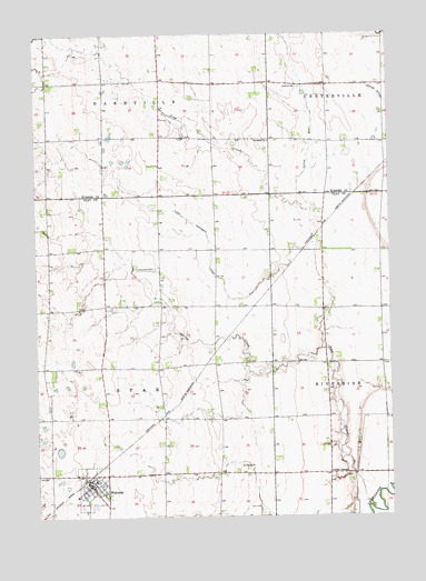 Wakonda, SD USGS Topographic Map