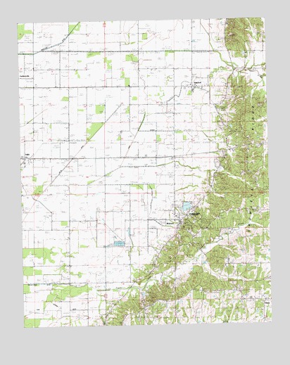 Walcott, AR USGS Topographic Map