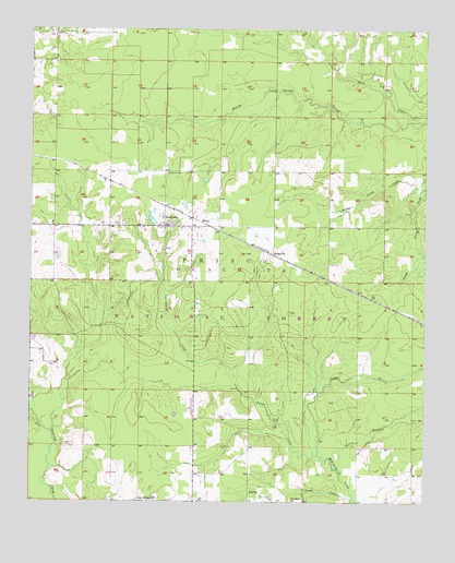 Bokhoma, OK USGS Topographic Map