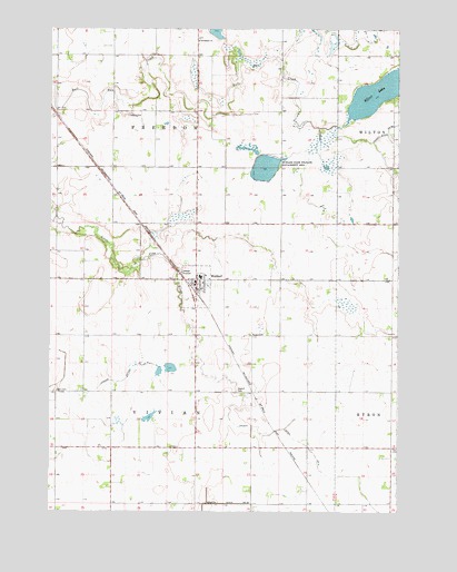 Waldorf, MN USGS Topographic Map