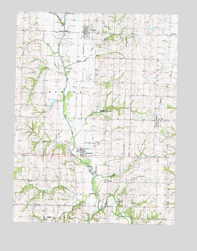 Bolckow, MO USGS Topographic Map