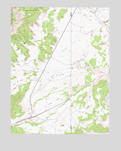 Walker Flat, UT USGS Topographic Map