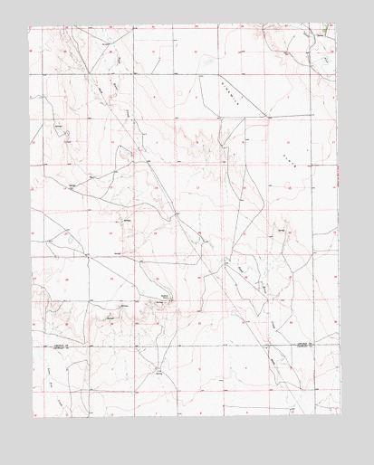 Walker Point, CO USGS Topographic Map