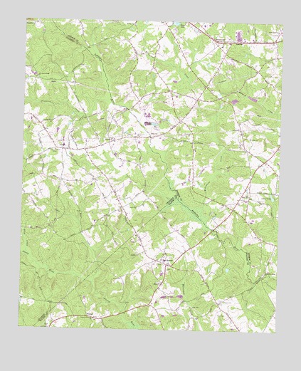 Bold Springs, GA USGS Topographic Map
