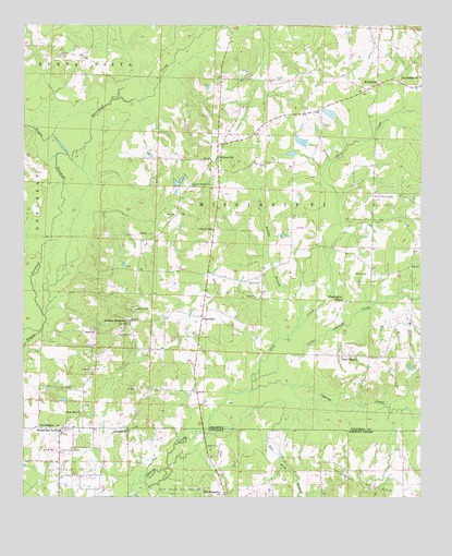 Walkerville, AR USGS Topographic Map