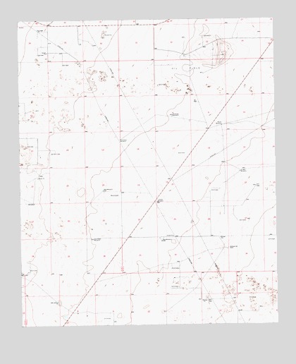 Walking Cane Ranch, NM USGS Topographic Map