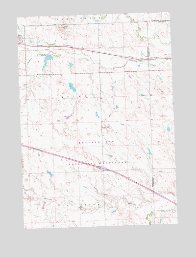 Wall NE, SD USGS Topographic Map