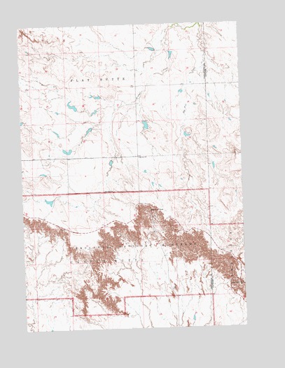 Wall SE, SD USGS Topographic Map