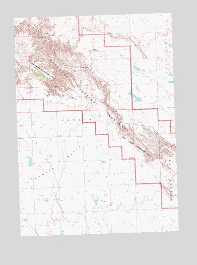 Wall SW, SD USGS Topographic Map