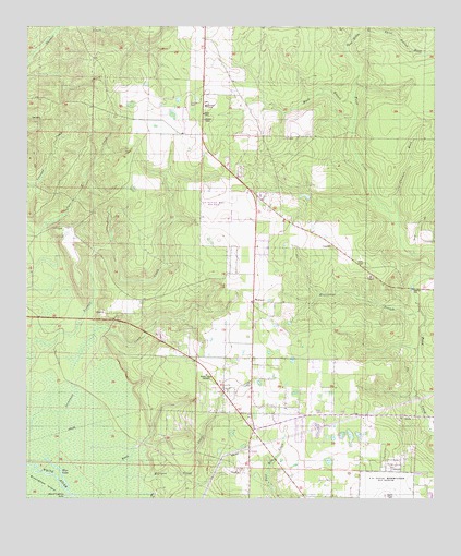 Wallace, FL USGS Topographic Map