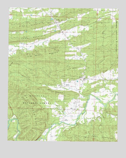 Boles, AR USGS Topographic Map