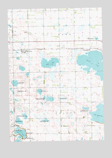 Wallace, SD USGS Topographic Map