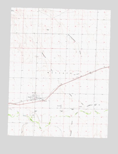Wallace, KS USGS Topographic Map
