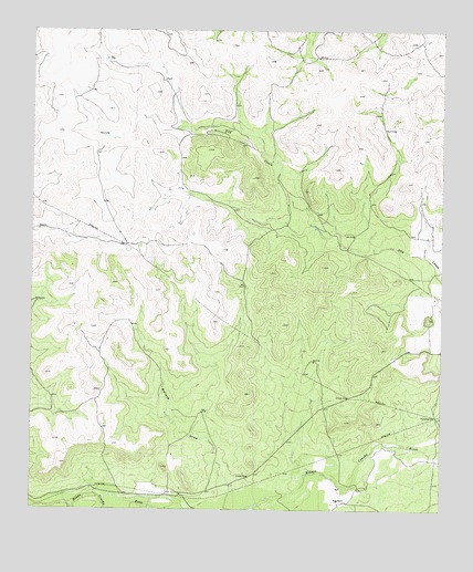 Wallace Draw, TX USGS Topographic Map