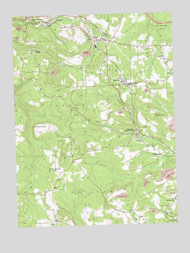 Wallaceton, PA USGS Topographic Map