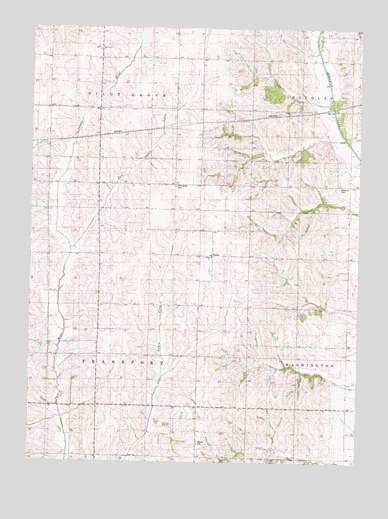 Wallin, IA USGS Topographic Map