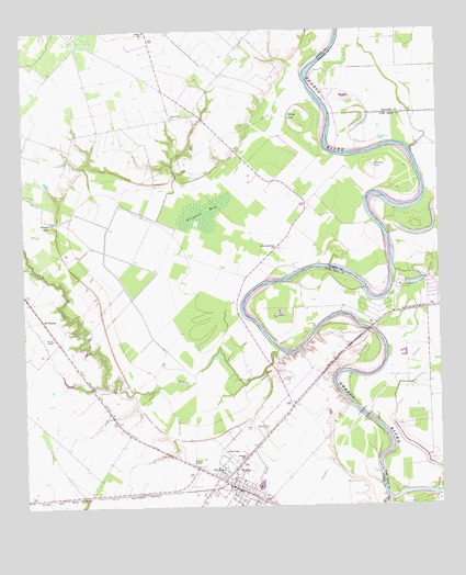 Wallis, TX USGS Topographic Map