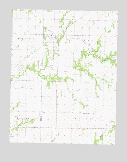 Walnut, KS USGS Topographic Map