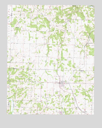 Walnut Grove, MO USGS Topographic Map