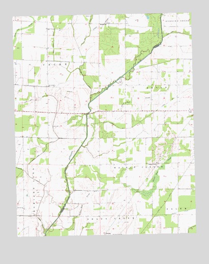 Walnut Ridge SE, AR USGS Topographic Map